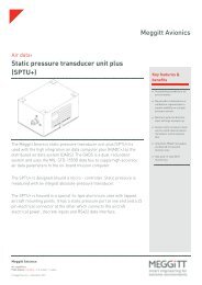 Meggitt Avionics Static pressure transducer unit plus (SPTU+)