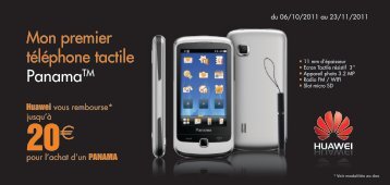 Mon premier tÃ©lÃ©phone tactile PanamaTM - Orange mobile