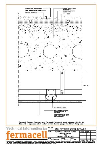 E:\K10 Specification Details\Floors\Complete Acoustic ... - Fermacell