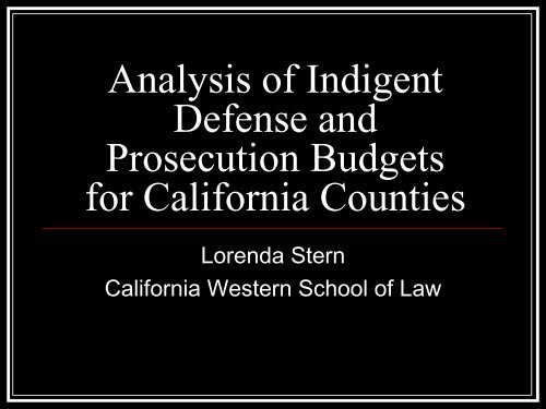 Download Lorenda Stern PowerPoint Presentation at Public Hearing