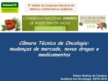 Auditoria em Oncologia - Unimed do Brasil