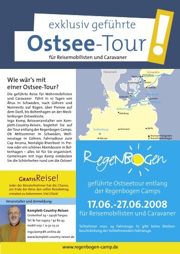 Ostsee-Tour - Regenbogen AG