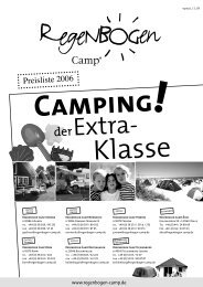 Camping - Regenbogen AG