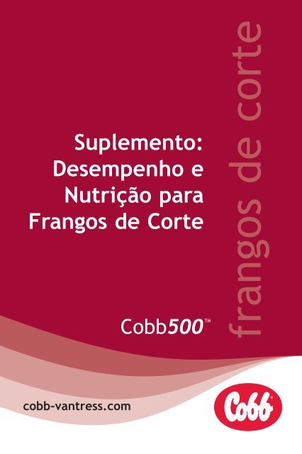 frangos de corte - Cobb-Vantress