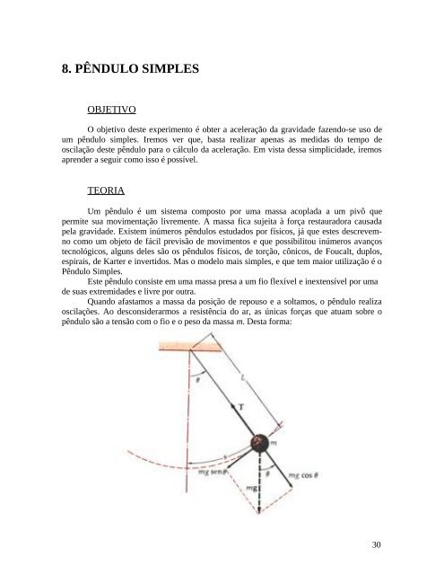 CÃƒÂLCULO DA GRAVIDADE - Univap