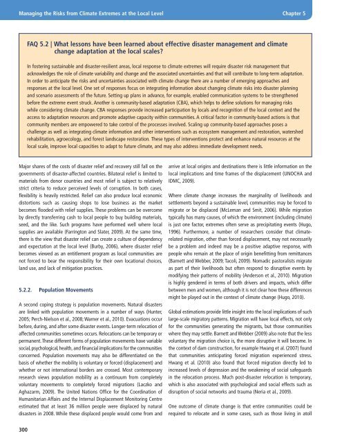 IPCC_Managing Risks of Extreme Events.pdf - Climate Access