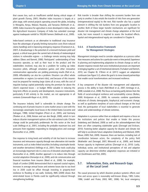 IPCC_Managing Risks of Extreme Events.pdf - Climate Access