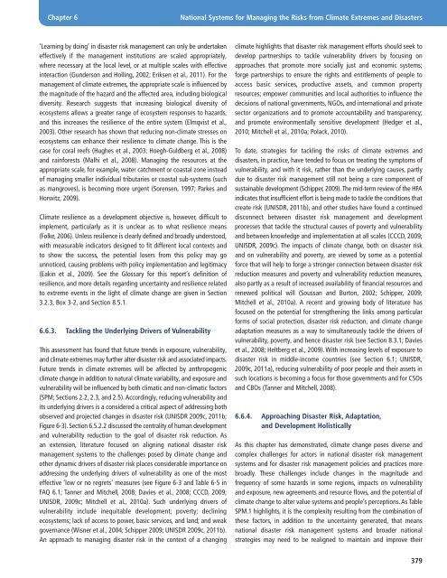 IPCC_Managing Risks of Extreme Events.pdf - Climate Access