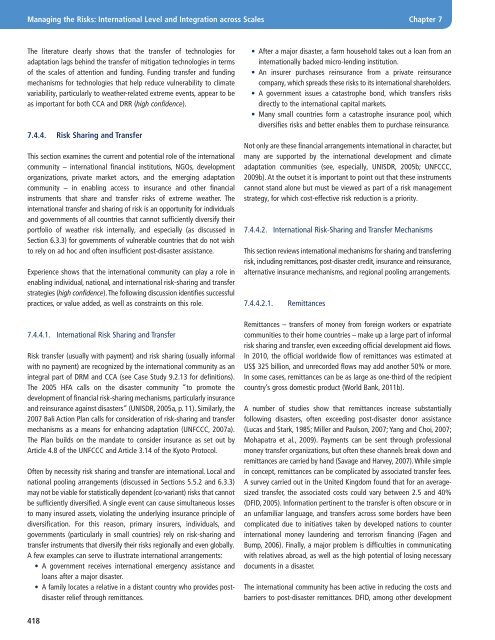 IPCC_Managing Risks of Extreme Events.pdf - Climate Access