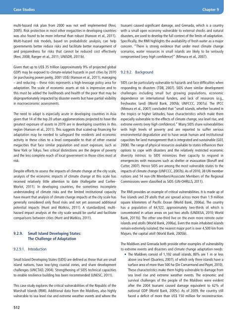 IPCC_Managing Risks of Extreme Events.pdf - Climate Access