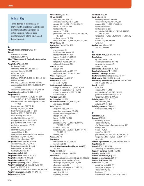 IPCC_Managing Risks of Extreme Events.pdf - Climate Access