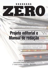 Projeto editorial e Manual de redação - Monitorando