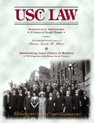 Dean Scott H. Bice - USC Gould School of Law - University of ...