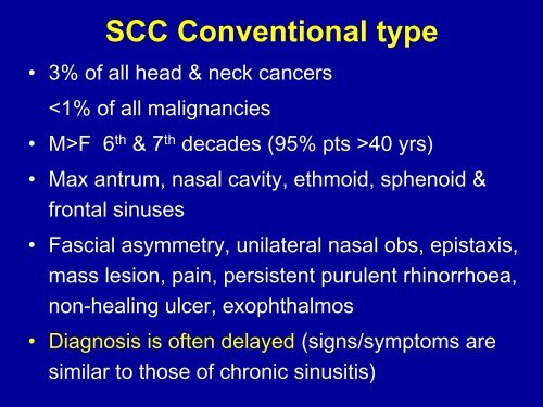 Pathology of Head and Neck Malignancies - Aroi.org