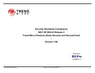 NIST SP 800-53 Release 4 - Trend Micro