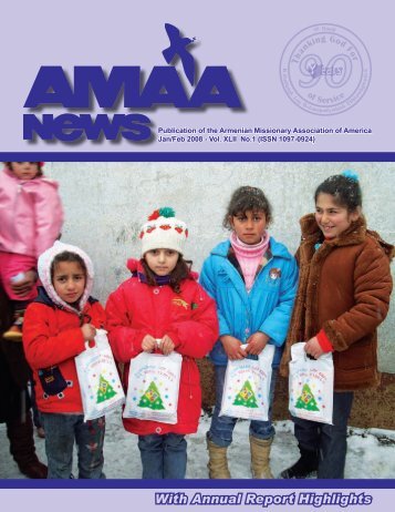 AMAA NEWS - Armenian Missionary Association of America