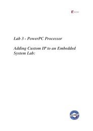 PowerPC Processor Adding Custom IP to an Embedded System Lab