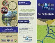 the Streetwise Riverwise brochure - City of Pocatello