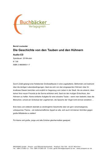 Die Geschichte von den Tauben und den Hühnern