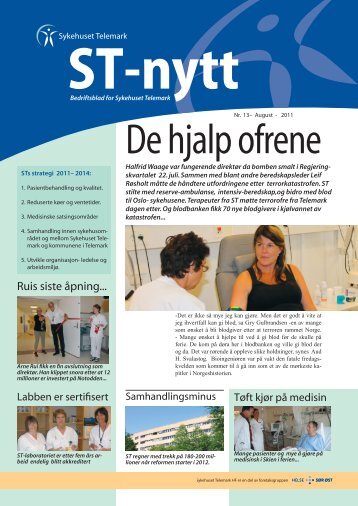 ST-nytt nr. 13, 2011 - Sykehuset Telemark