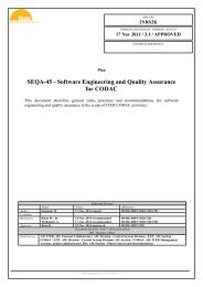 SEQA-45 - Software Engineering and Quality Assurance for ... - Iter