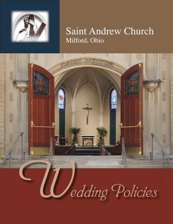 St. Andrew Wedding Policies - Saint Andrew Parish