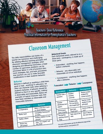 Classroom Management