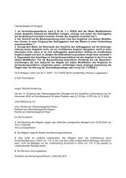 Oberlandesgericht Stuttgart 1. Im Verhandlungsverfahren nach Â§ 3b ...