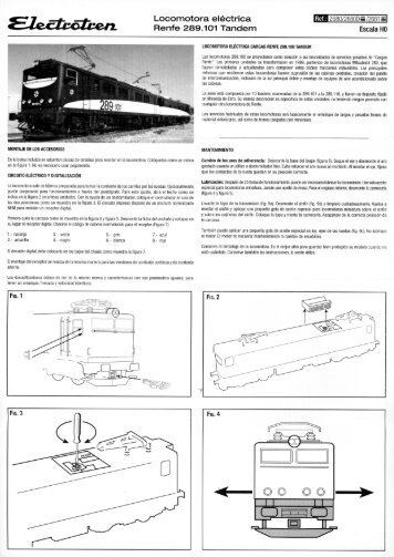 Electrotren ref. 2680-2680D-2681, locomotora 289 ... - Digital Tren