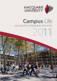 Student Survival Guide - Macquarie University Handbooks
