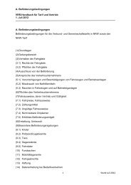 A. Beförderungsbedingungen VRR-Handbuch für Tarif und Vertrieb ...