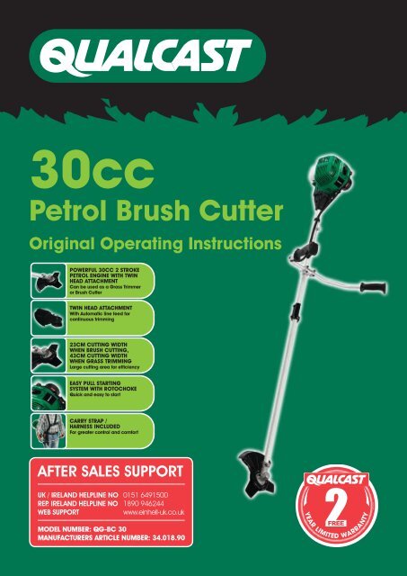 Petrol Brush Cutter - Einhell