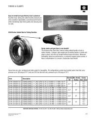 TUBING & CLAMPS - Manitowoc Foodservice