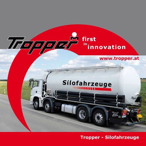 first innovation - TROPPER Maschinen- und Anlagen GmbH.