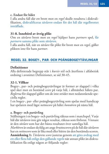 Regler fÃ¶r Golfspel 2012â2015 - Golf.se