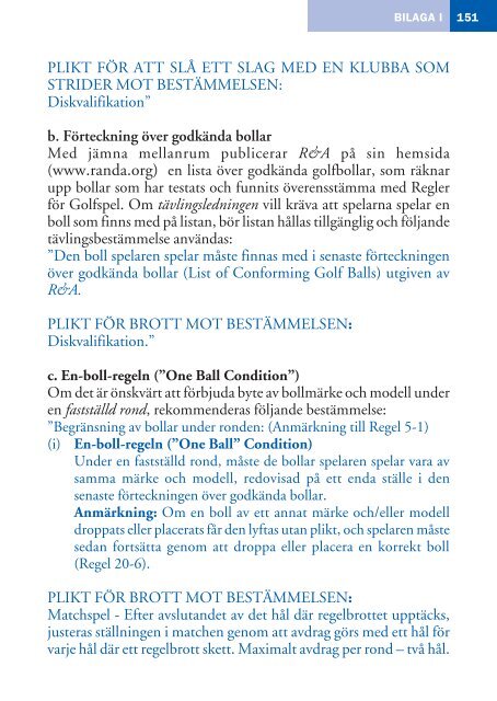 Regler fÃ¶r Golfspel 2012â2015 - Golf.se