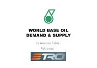 10h15 - Ammar Tahir, Petrobas Base Oil Melaka