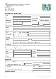 Aufnahmedaten( Anmeldung zur Berufsschule) - RBZ1