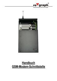 Handbuch GSM-Modem-Schnittstelle - regraph GmbH