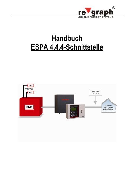 Handbuch ESPA 4.4.4 - Schnittstelle, Revision 23 - regraph GmbH