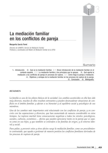 La mediación familiar en los conflictos de pareja