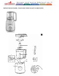 Philips Avent - Aparat de gatit cu aburi si blender - Bebelusul tau