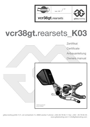 vcr38gt.rearsets_K03 - atc racingparts
