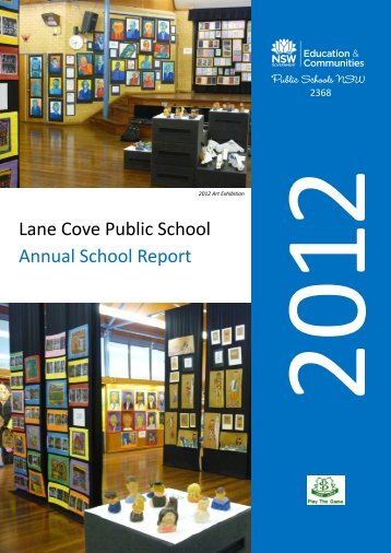 Annual School Report for 2012 - Lane Cove Public School