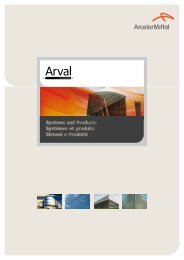 arval systems & products - ArcelorMittal  Construction International