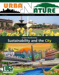 Sustainability and the City - Center for Urban Green Spaces