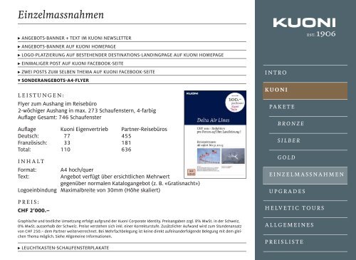 Kuoni Partnership-Marketing (iPad optimiert) deutsch - Kuoni Reisen