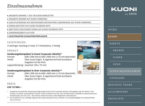 Kuoni Partnership-Marketing (iPad optimiert) deutsch - Kuoni Reisen