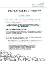 Buying or Selling a Property? - Real Estate Agents Authority