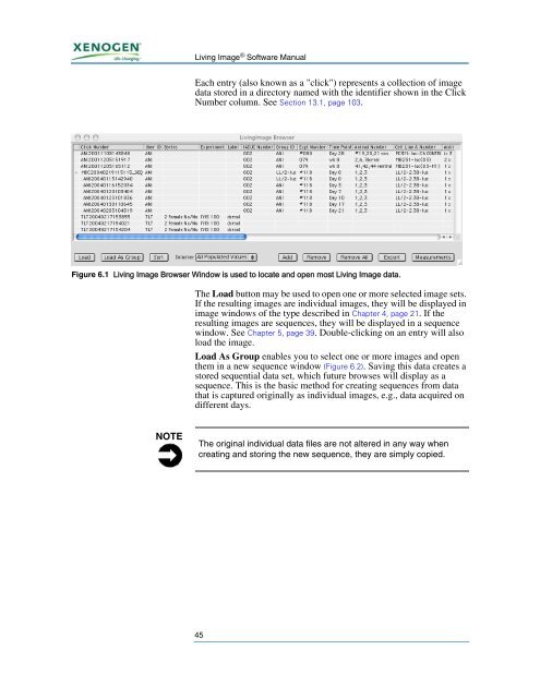 Xenogen IVIS-200 user manual